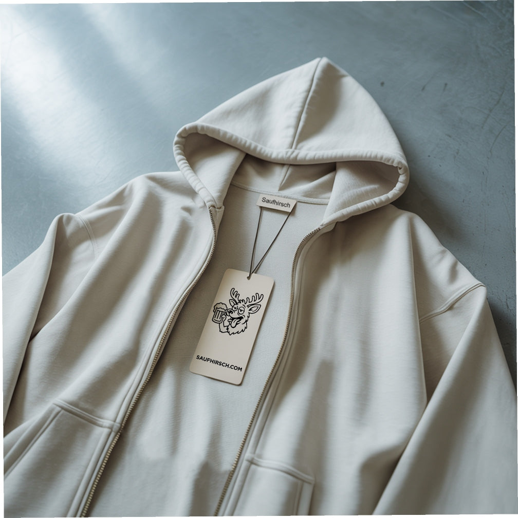 RUHE - Oversize Zipper Hoodie