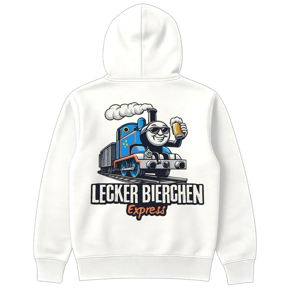 Bierchen Xpress Hoodie Weiß
