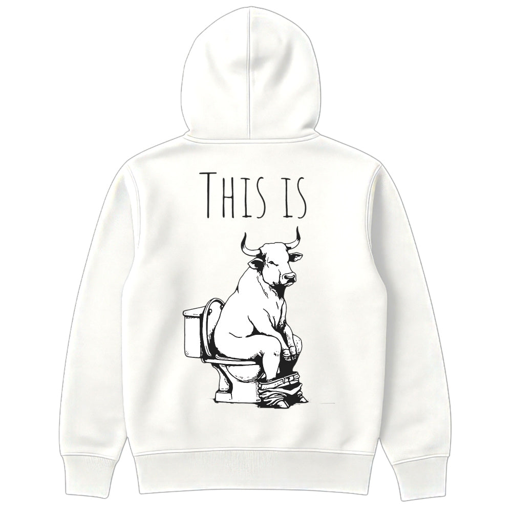Bullshit Hoodie Weiß