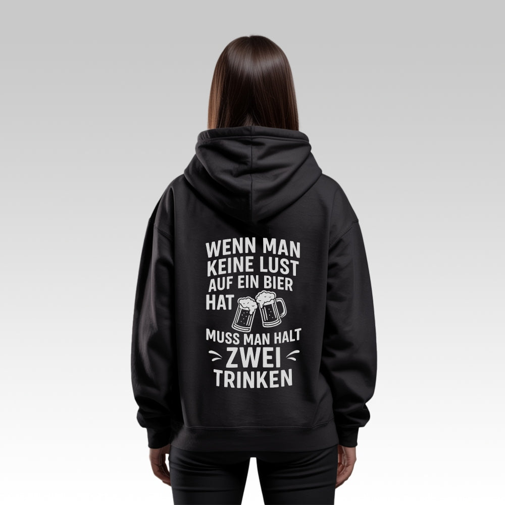 TRINK ZWEI - Oversize Zipper Hoodie
