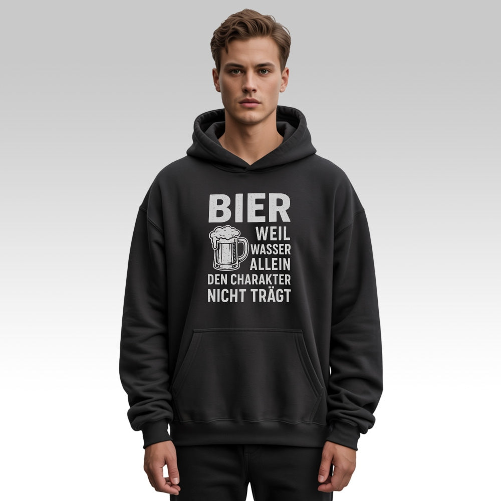 BIER TRÄGT CHARAKTER - Oversize Hoodie