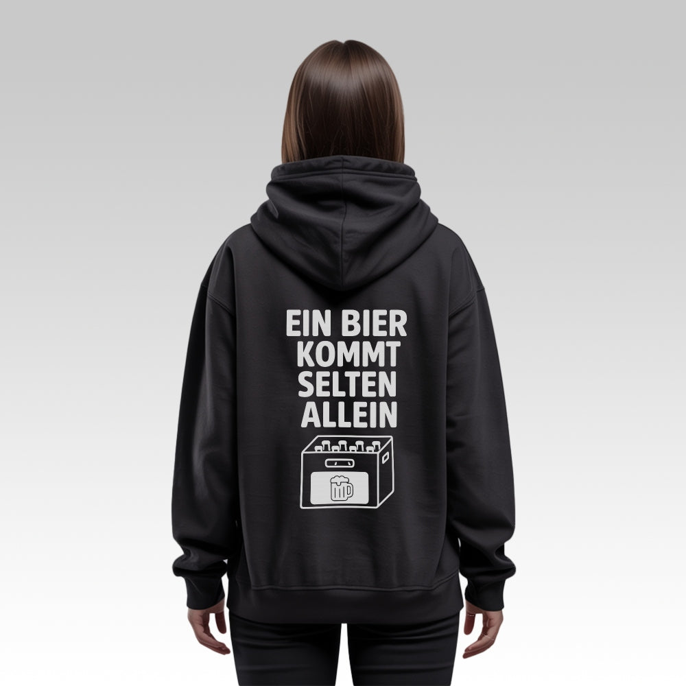 SELTEN ALLEIN - Oversize Zipper Hoodie