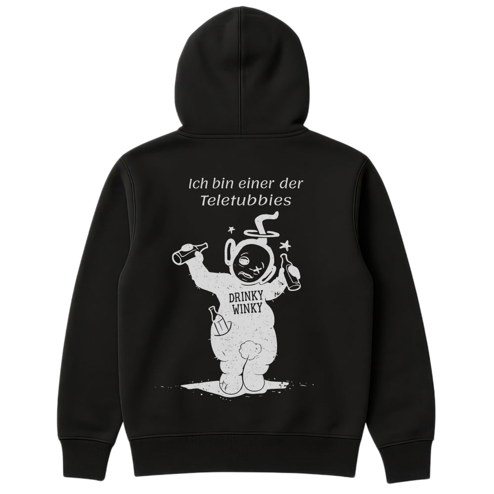 Drinky Winky Hoodie Schwarz