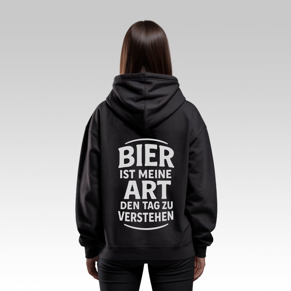 DEN TAG VERSTEHEN - Oversize Zipper Hoodie