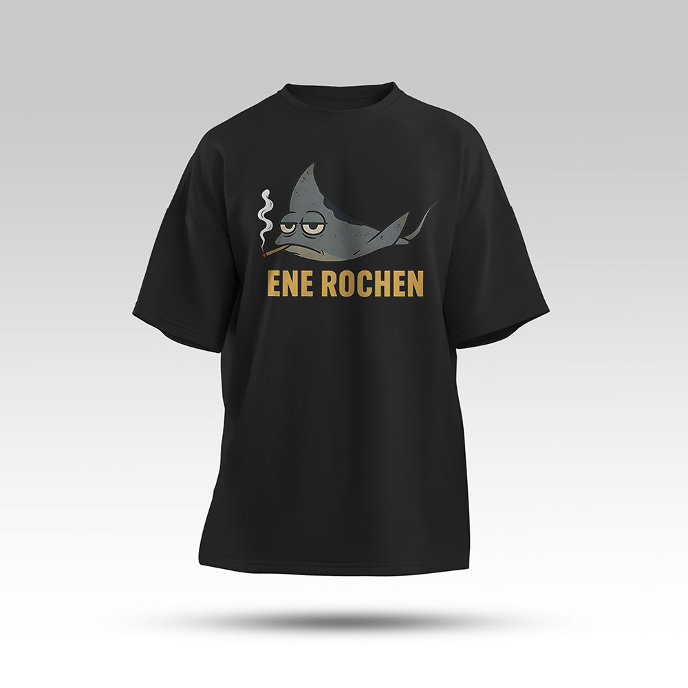 Ene rauchen Oversize Shirt Schwarz
