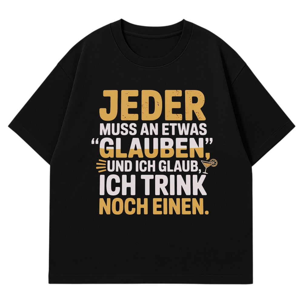 DER GLAUBE - Oversize T-Shirt
