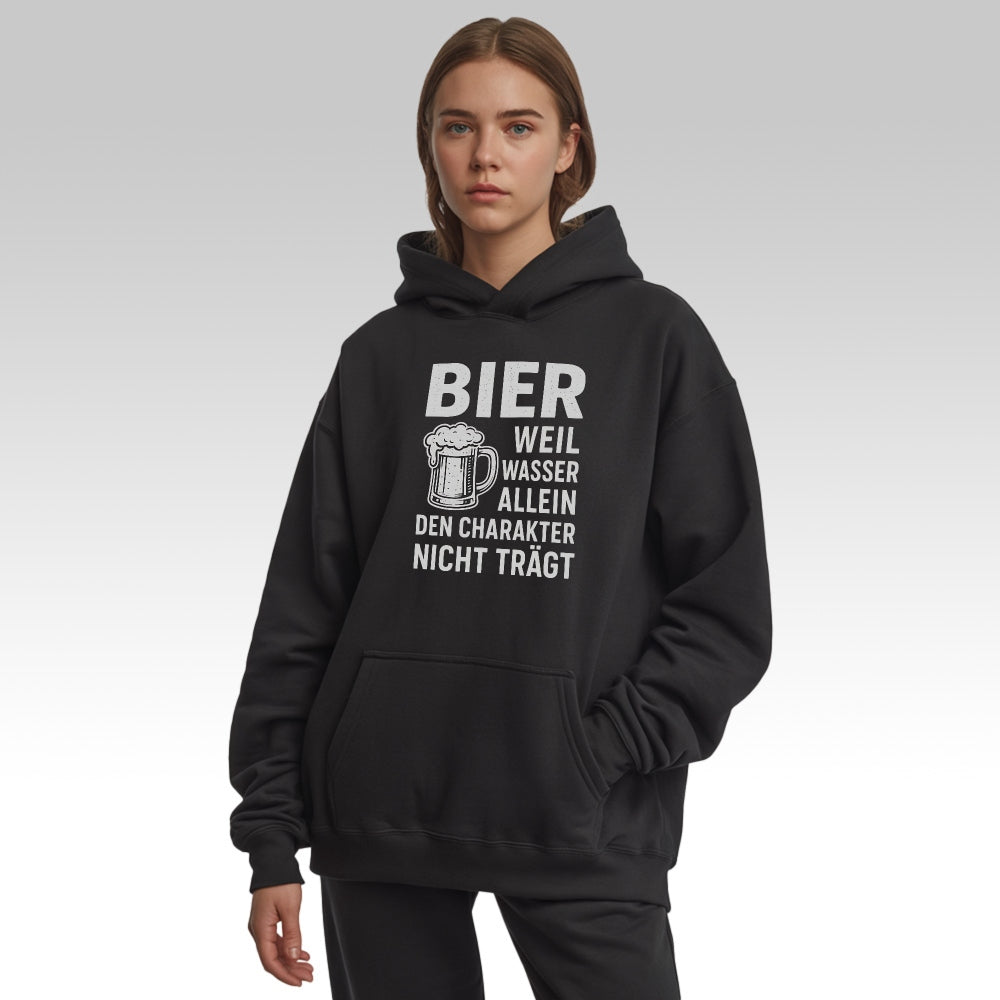 BIER TRÄGT CHARAKTER - Oversize Hoodie