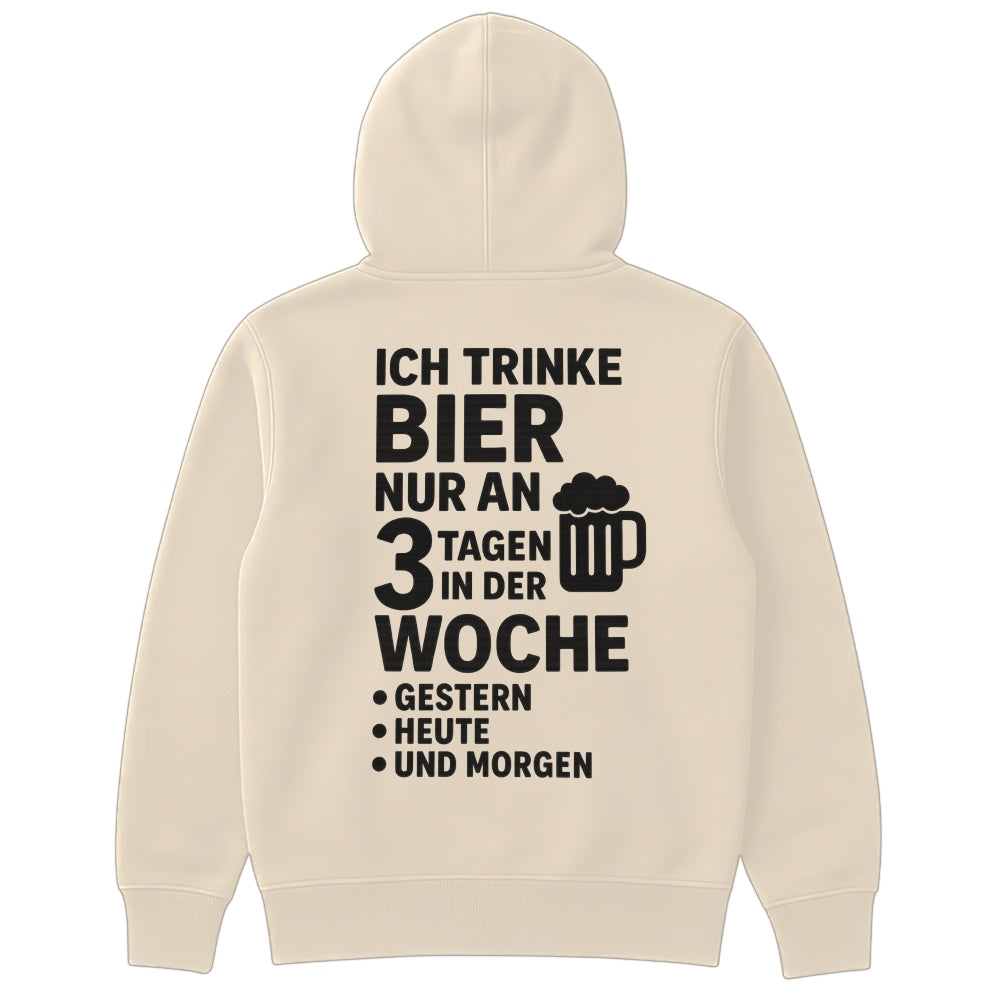 DREI TAGE - Oversize Zipper Hoodie