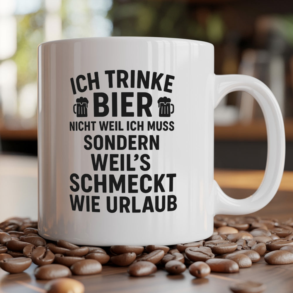 SCHMECKT WIE URLAUB - Tasse