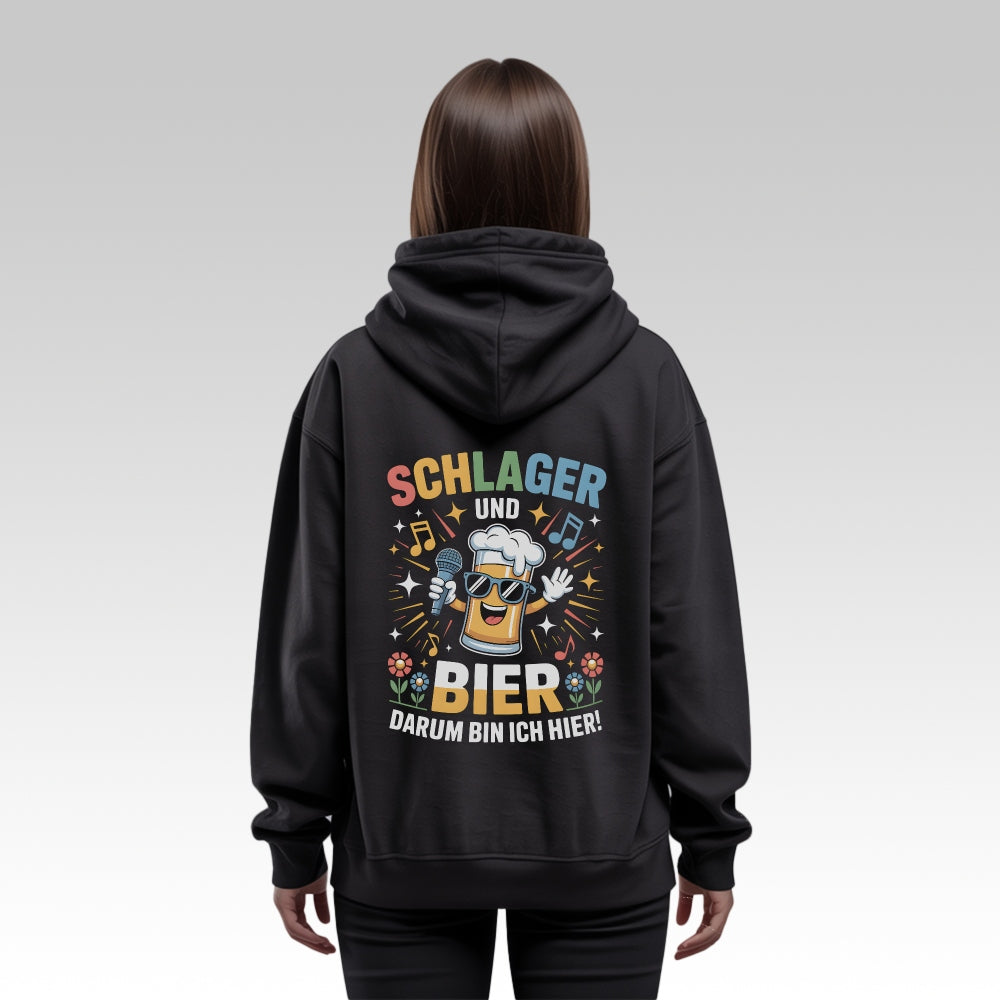 SCHLAGER - Oversize Zipper Hoodie