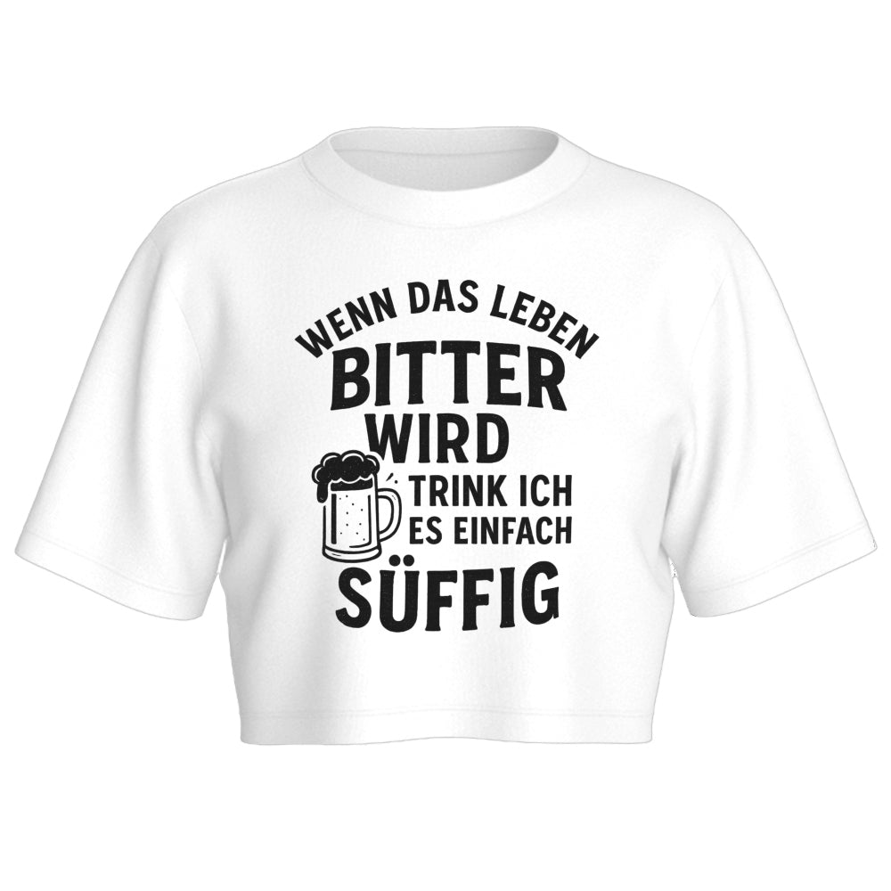 SÜFFIG - Oversize Crop-Top