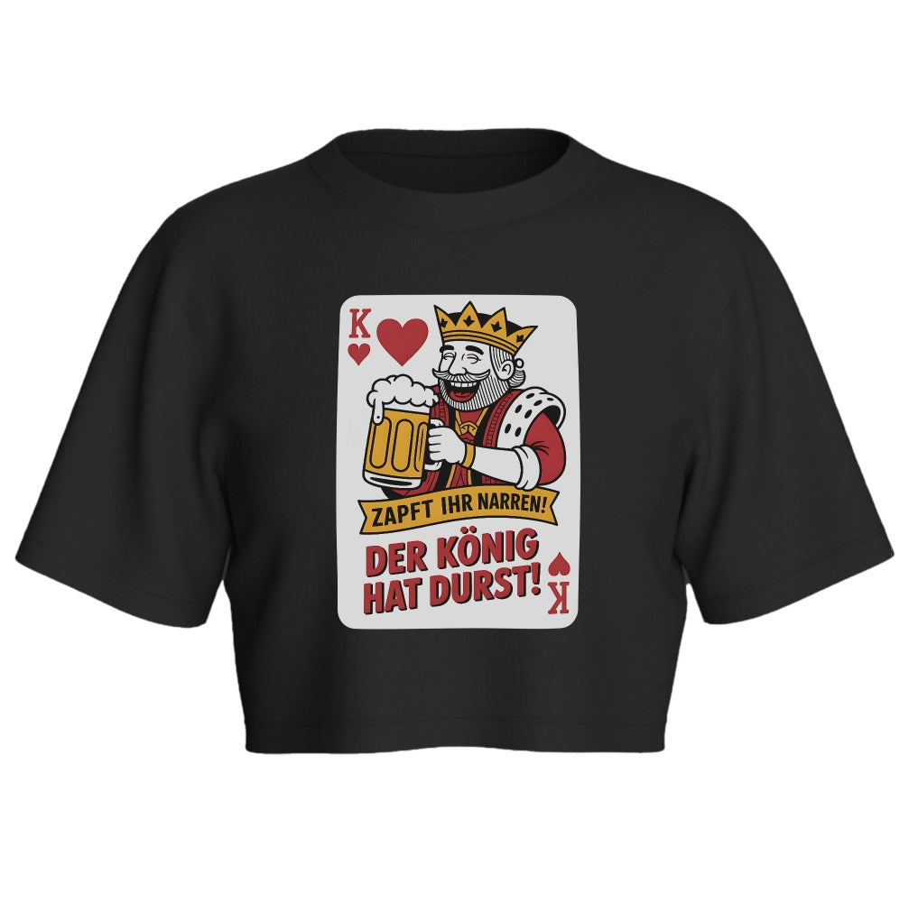 KÖNIG - Oversize Crop-Top