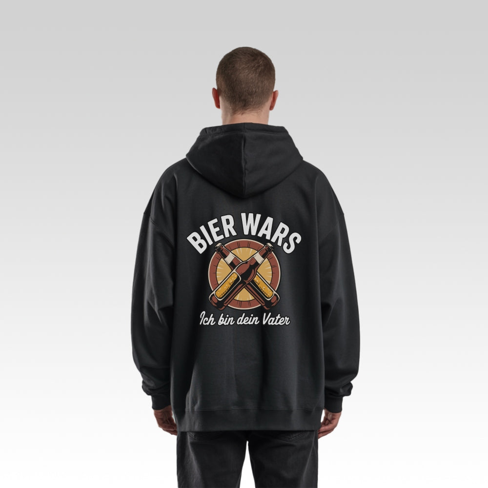 BIER WARS - Oversize Zipper Hoodie