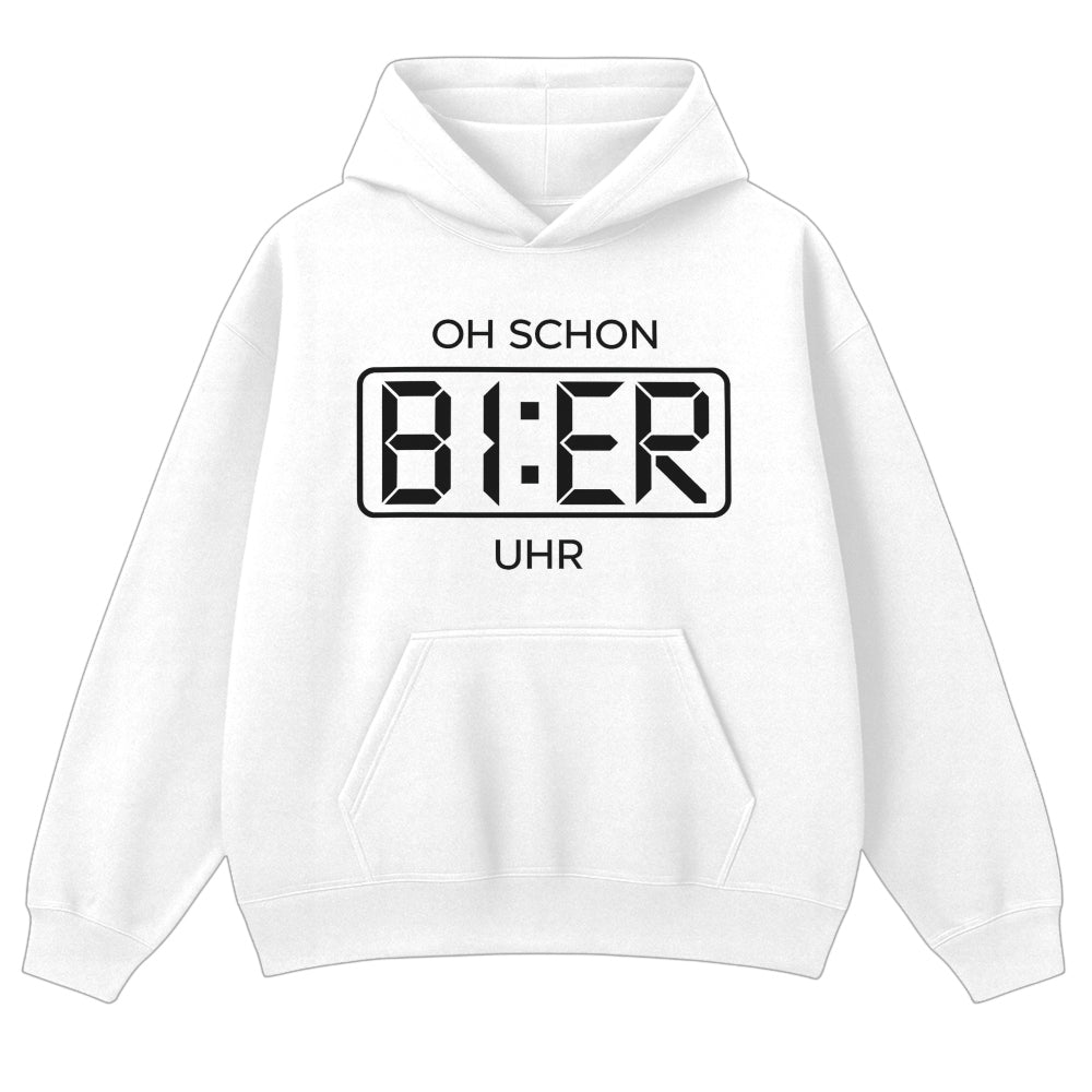 BIER UHR - Oversize Hoodie