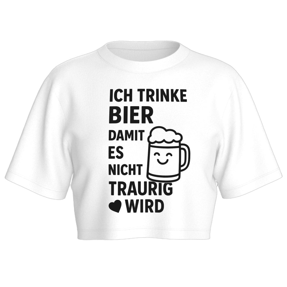 FRÖHLICHES BIER - Oversize Crop-Top