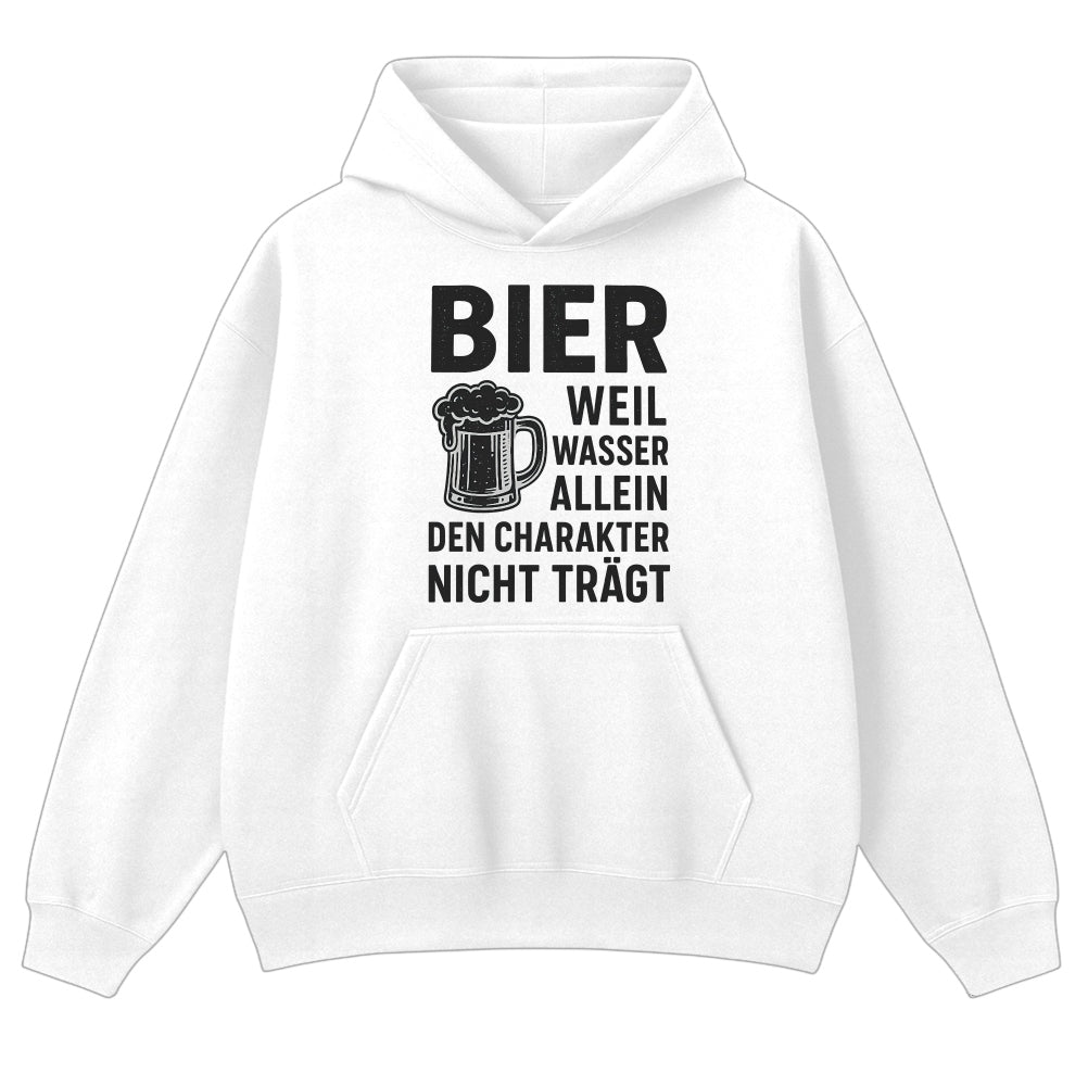 BIER TRÄGT CHARAKTER - Oversize Hoodie