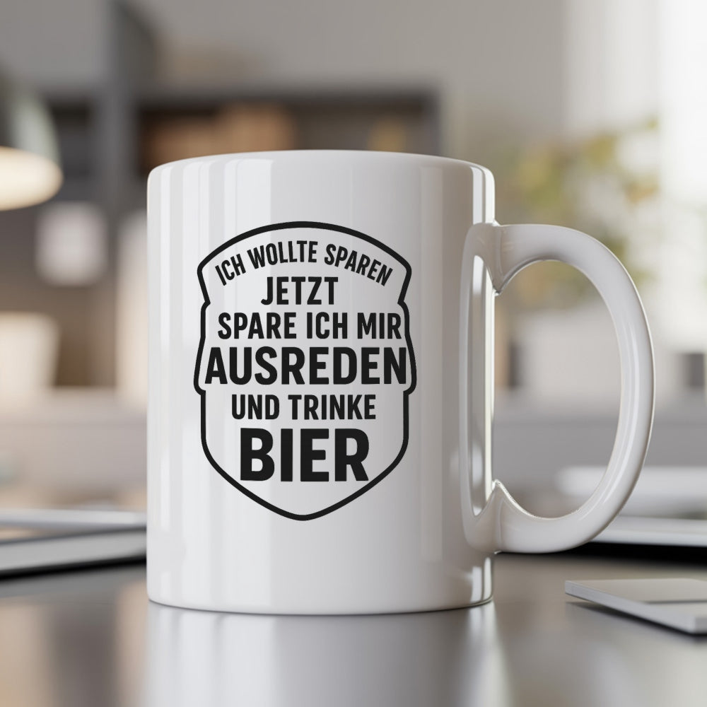 AUSREDEN SPAREN - Tasse