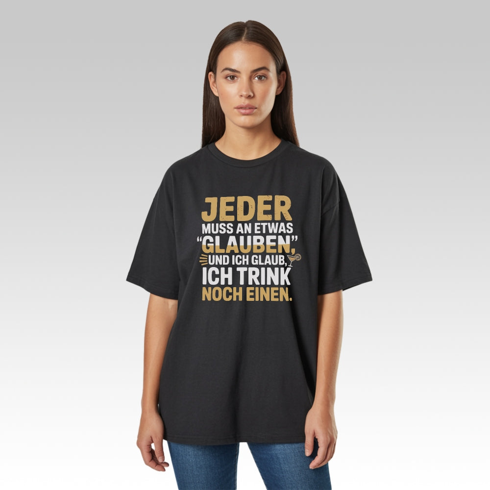 DER GLAUBE - Oversize T-Shirt