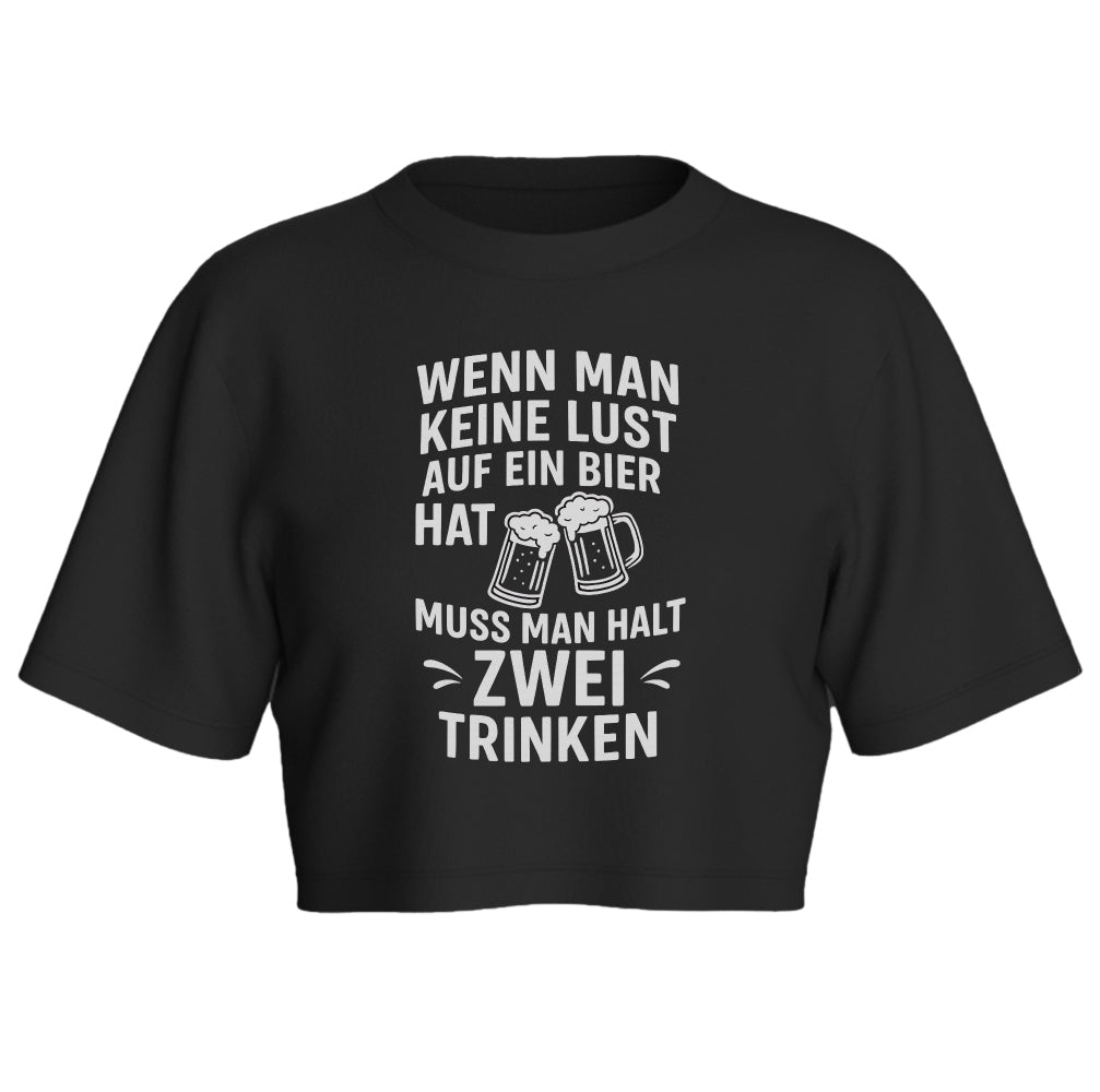 TRINK ZWEI - Oversize Crop-Top