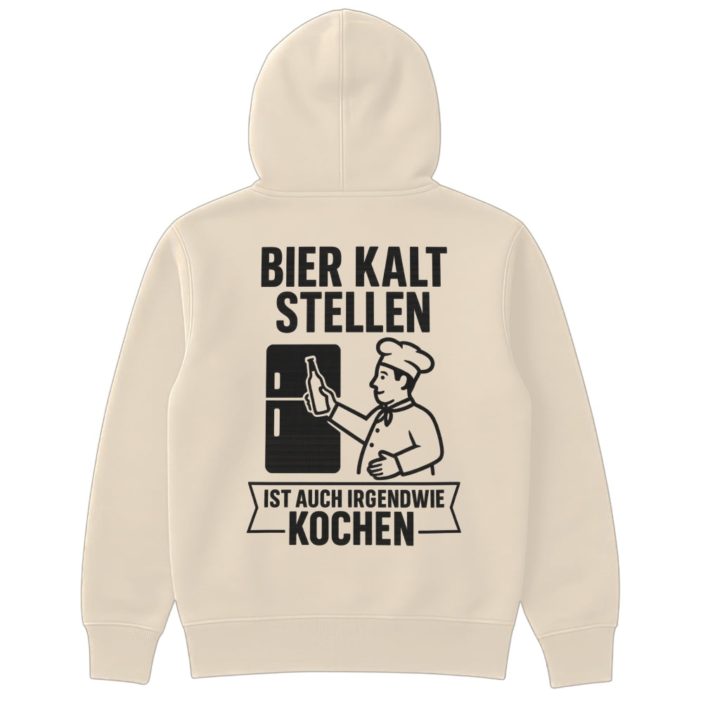IRGENDWIE KOCHEN - Oversize Zipper Hoodie