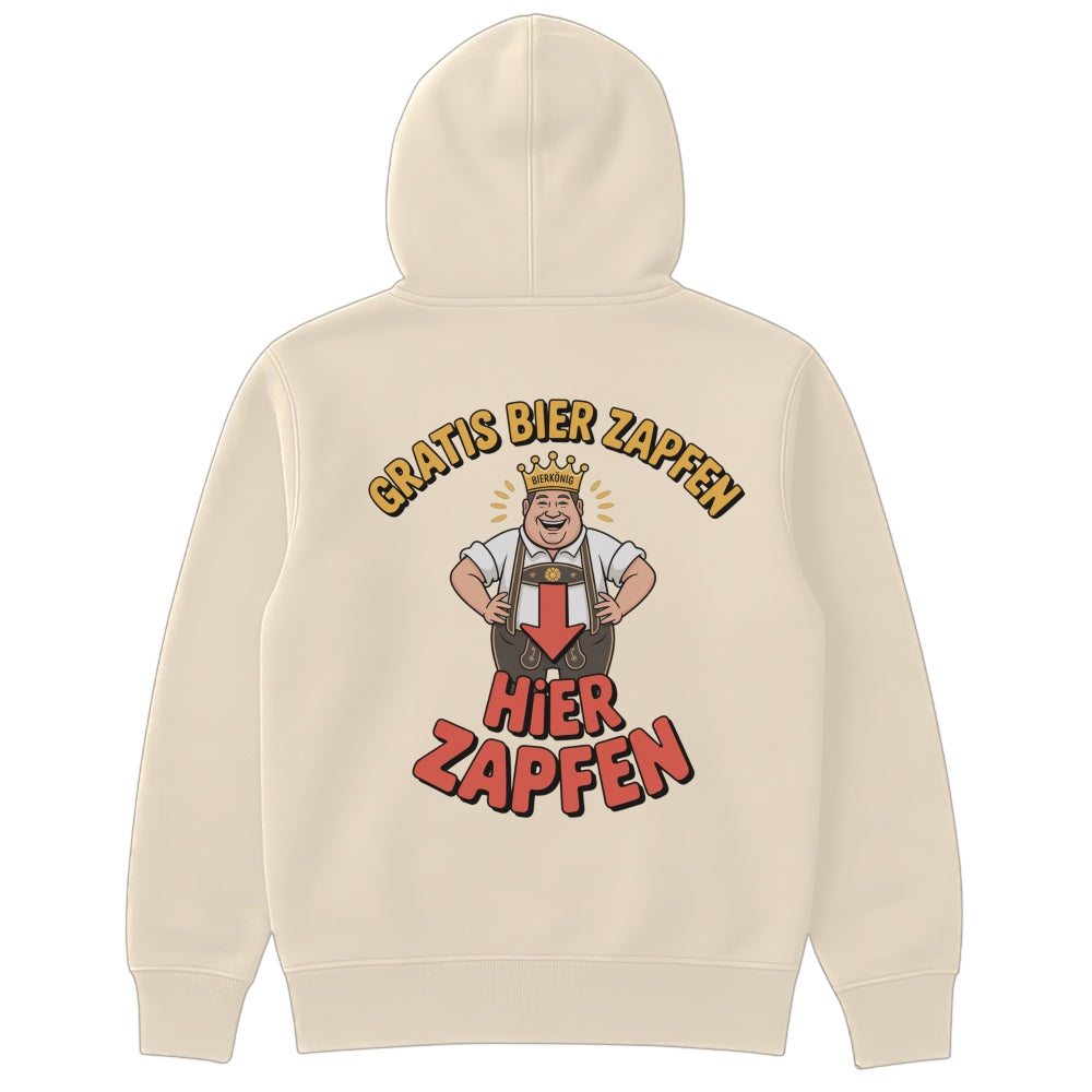 ZAPFEN - Oversize Zipper Hoodie