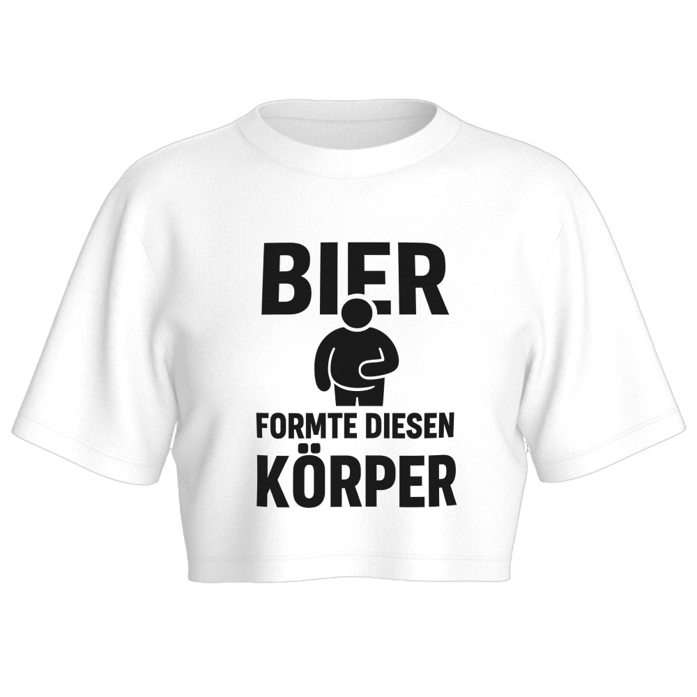 GEFORMTER KÖRPER - Oversize Crop-Top