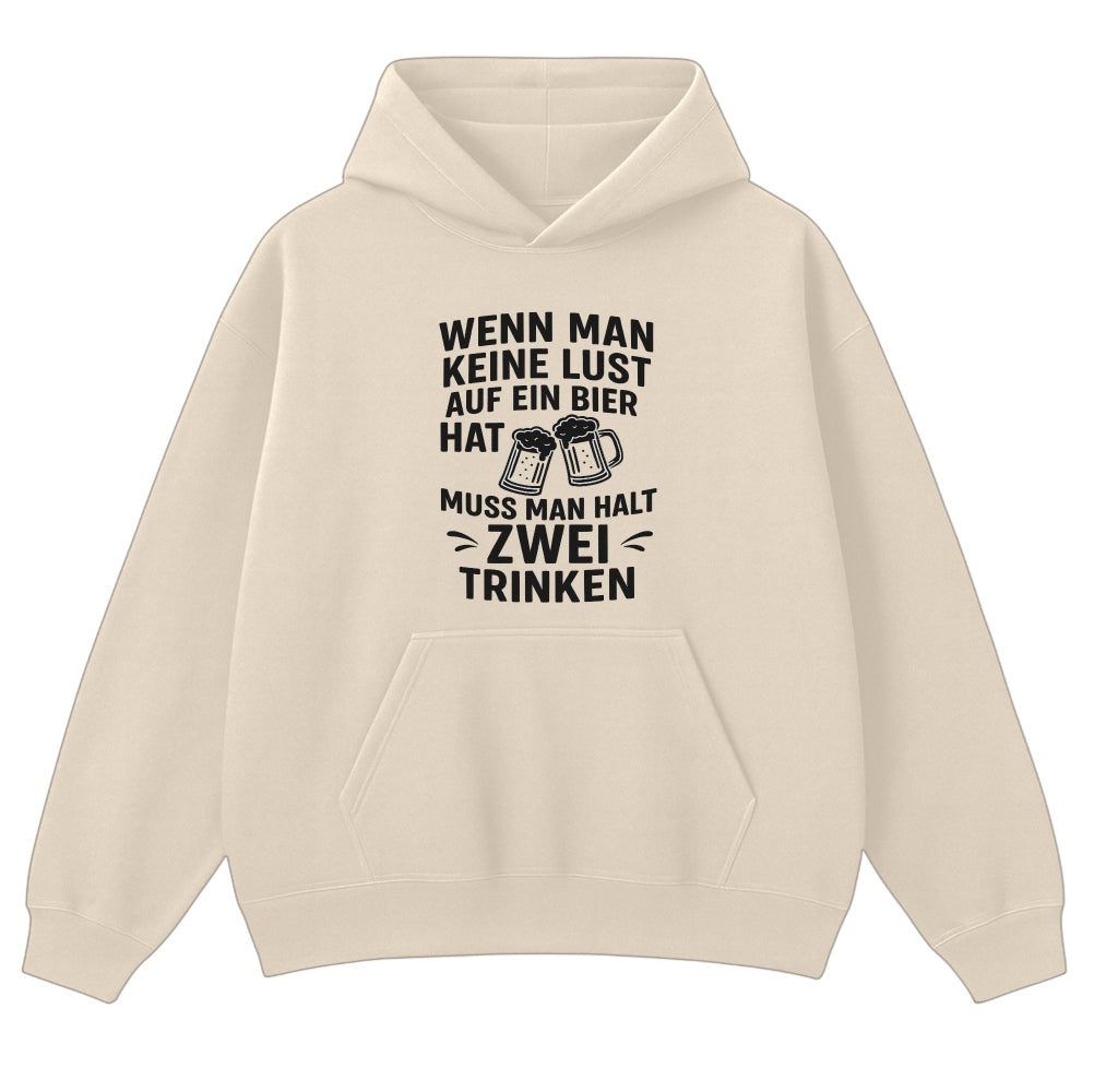 Trink zwei - Oversize Hoodie