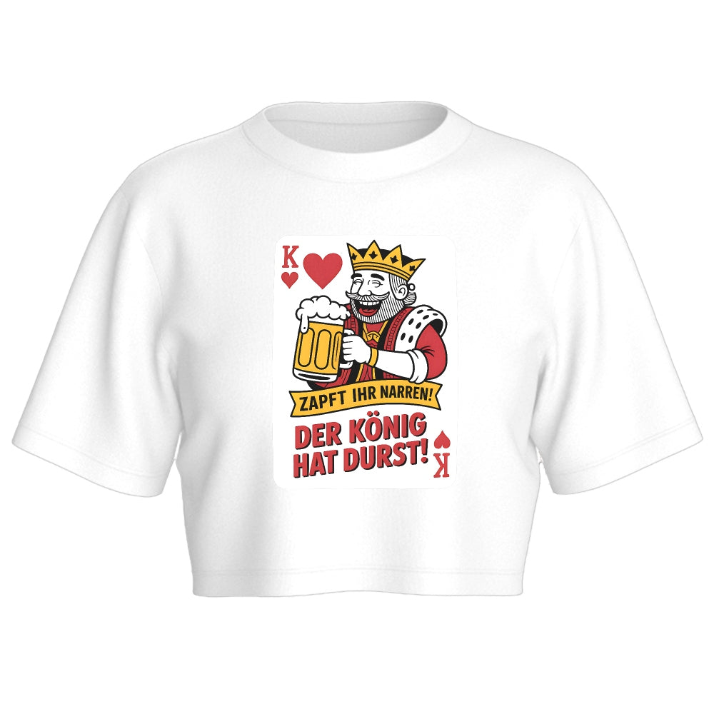 KÖNIG - Oversize Crop-Top