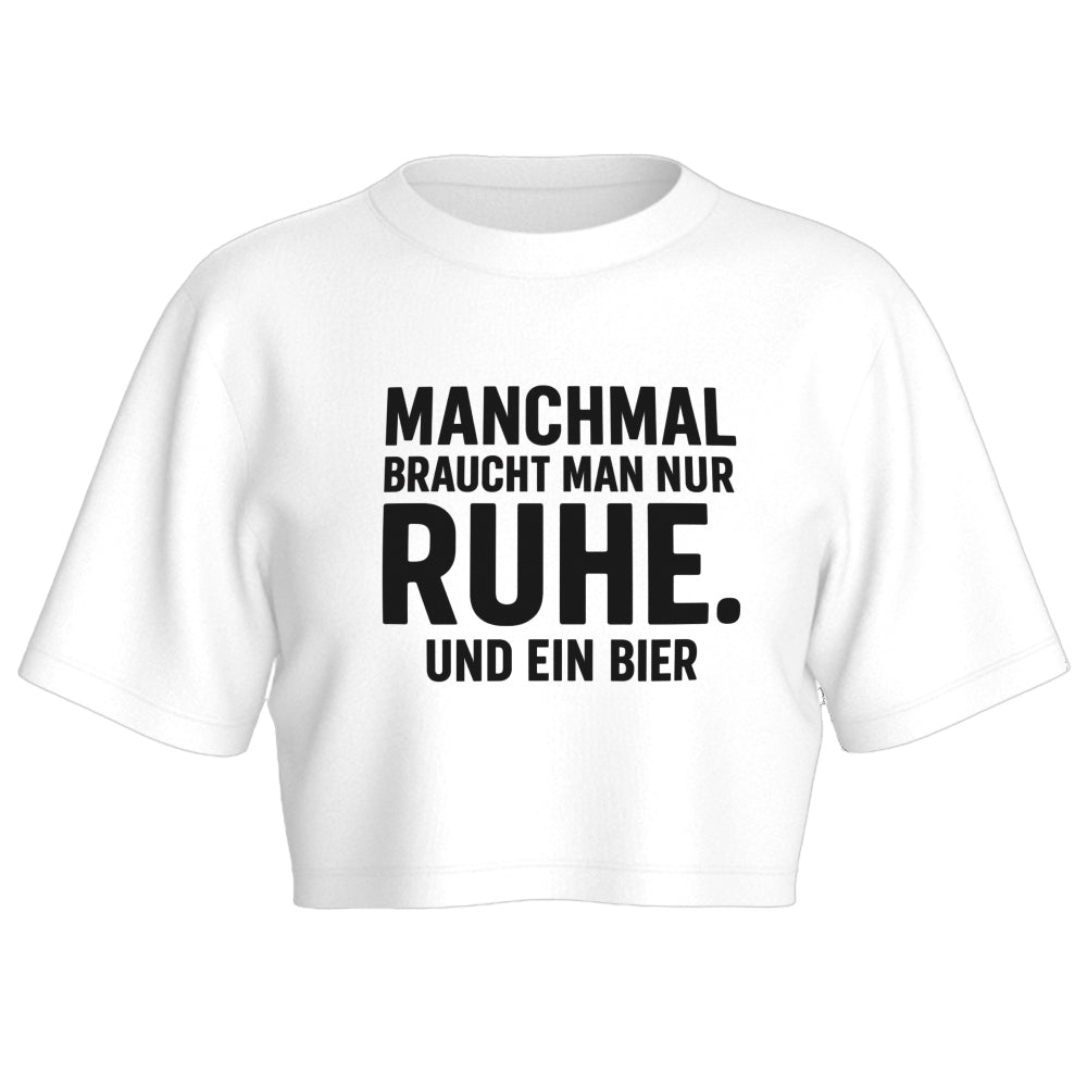 RUHE - Oversize Crop-Top