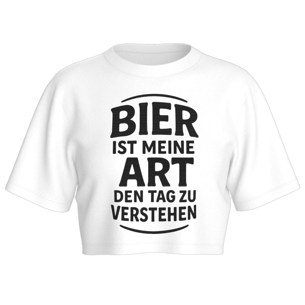 DEN TAG VERSTEHEN - Oversize Crop-Top