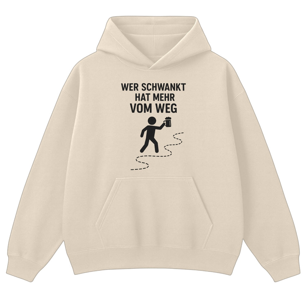 DER RÜCKWEG - Oversize Hoodie