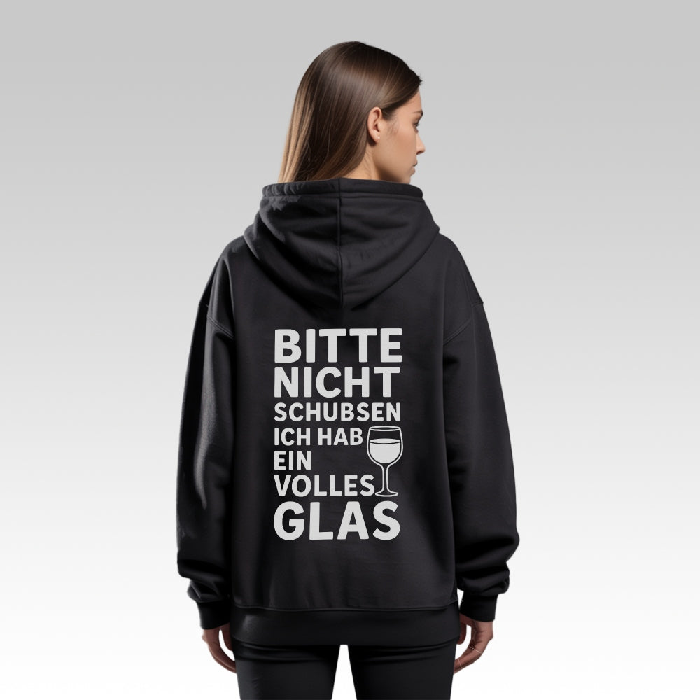 VOLLES GLAS - Oversize Zipper Hoodie
