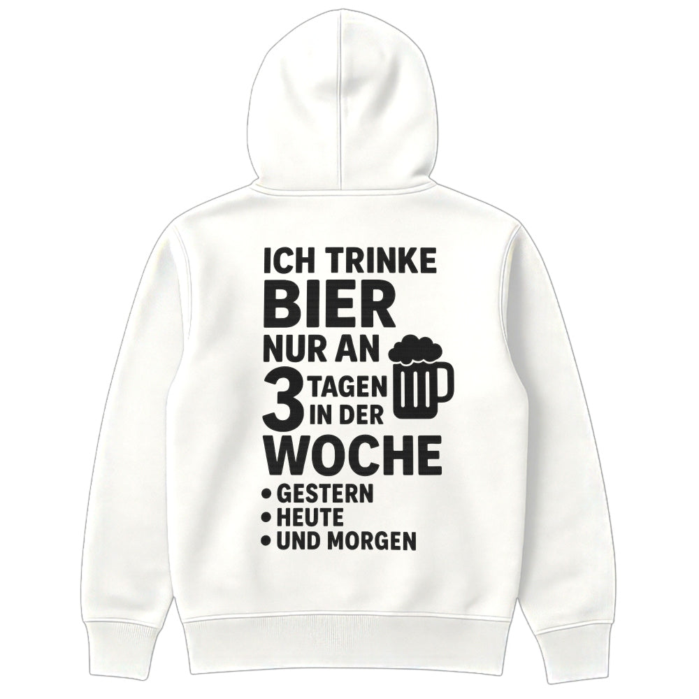 DREI TAGE - Oversize Zipper Hoodie