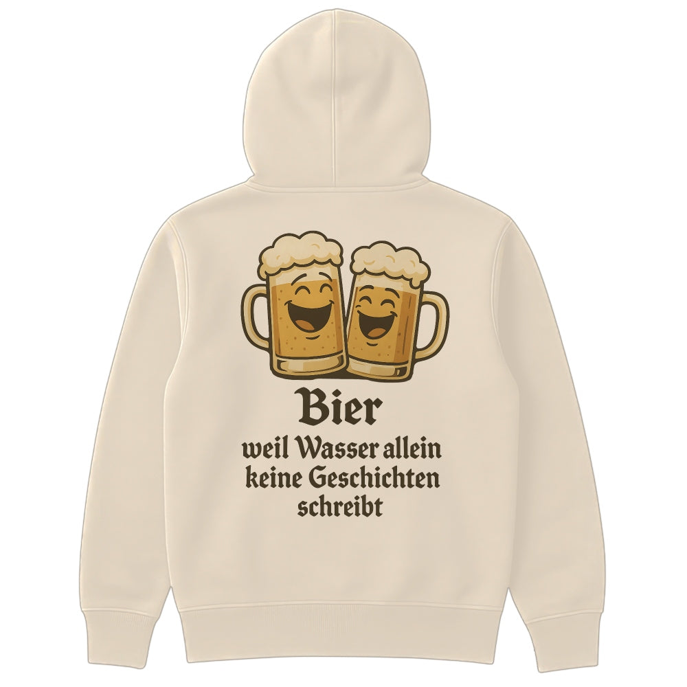 GESCHICHTE - Oversize Zipper Hoodie