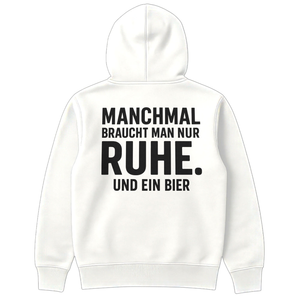 RUHE - Oversize Zipper Hoodie