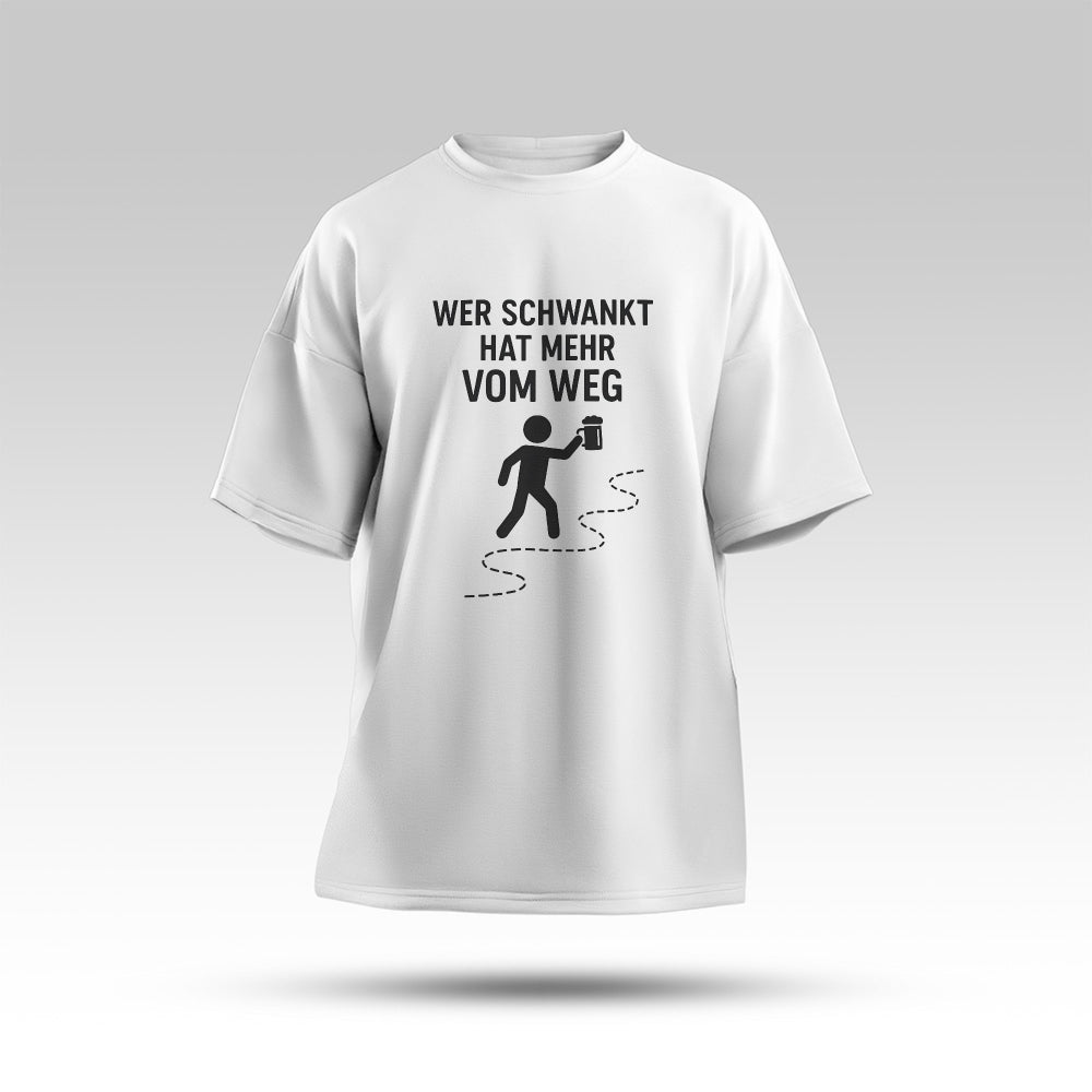DER RÜCKWEG - Oversize T-Shirt