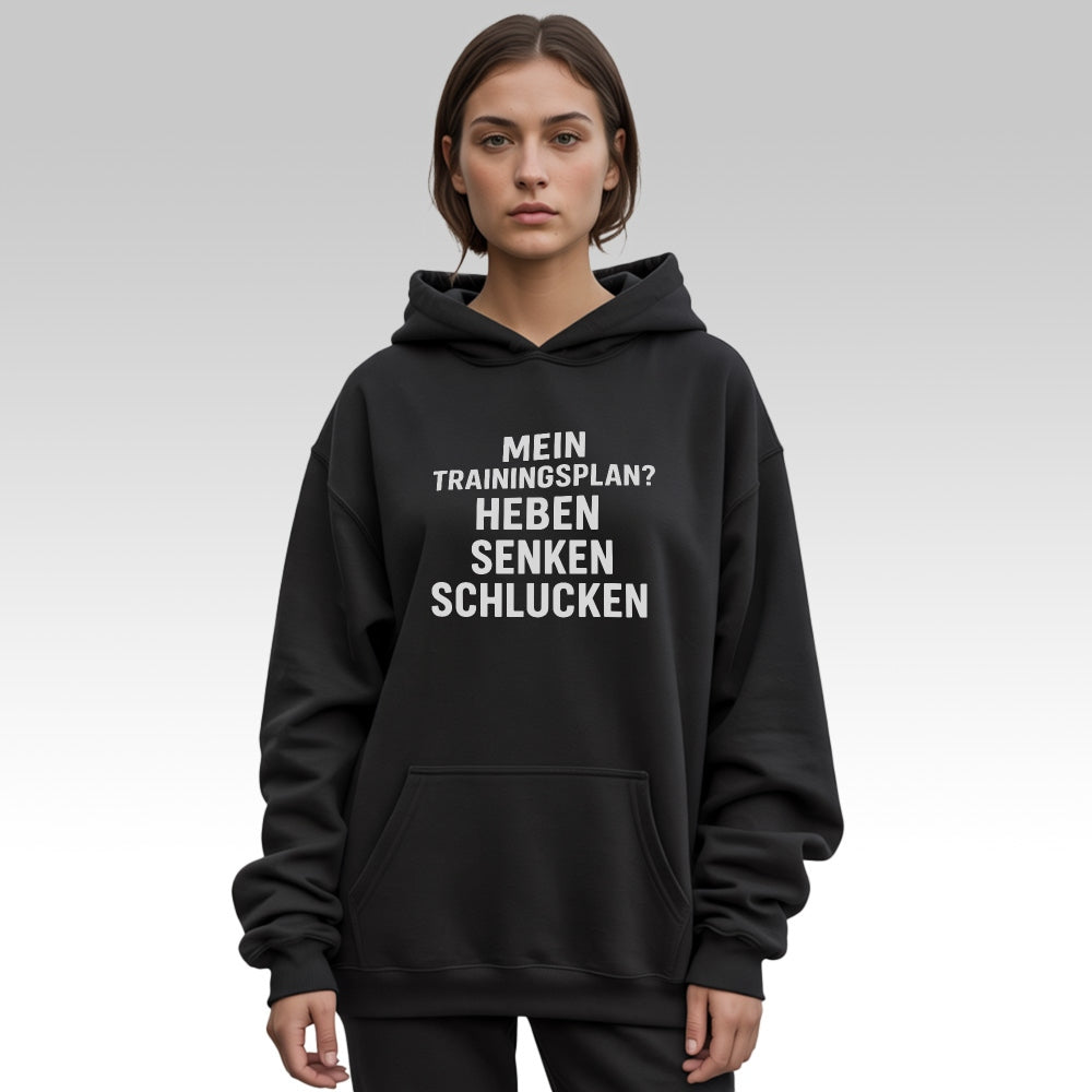 TRAININGSPLAN - Oversize Hoodie