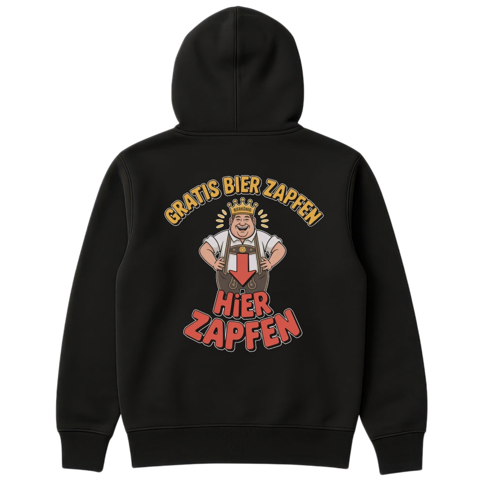 ZAPFEN - Oversize Zipper Hoodie