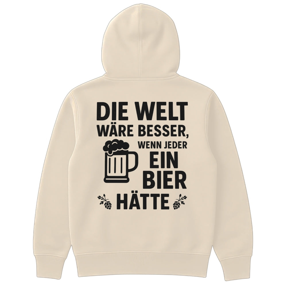 BESSERE WELT - Oversize Zipper Hoodie