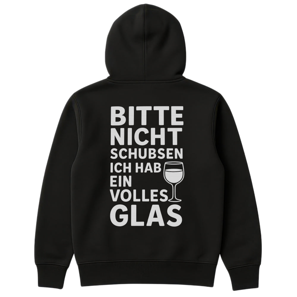 VOLLES GLAS - Oversize Zipper Hoodie