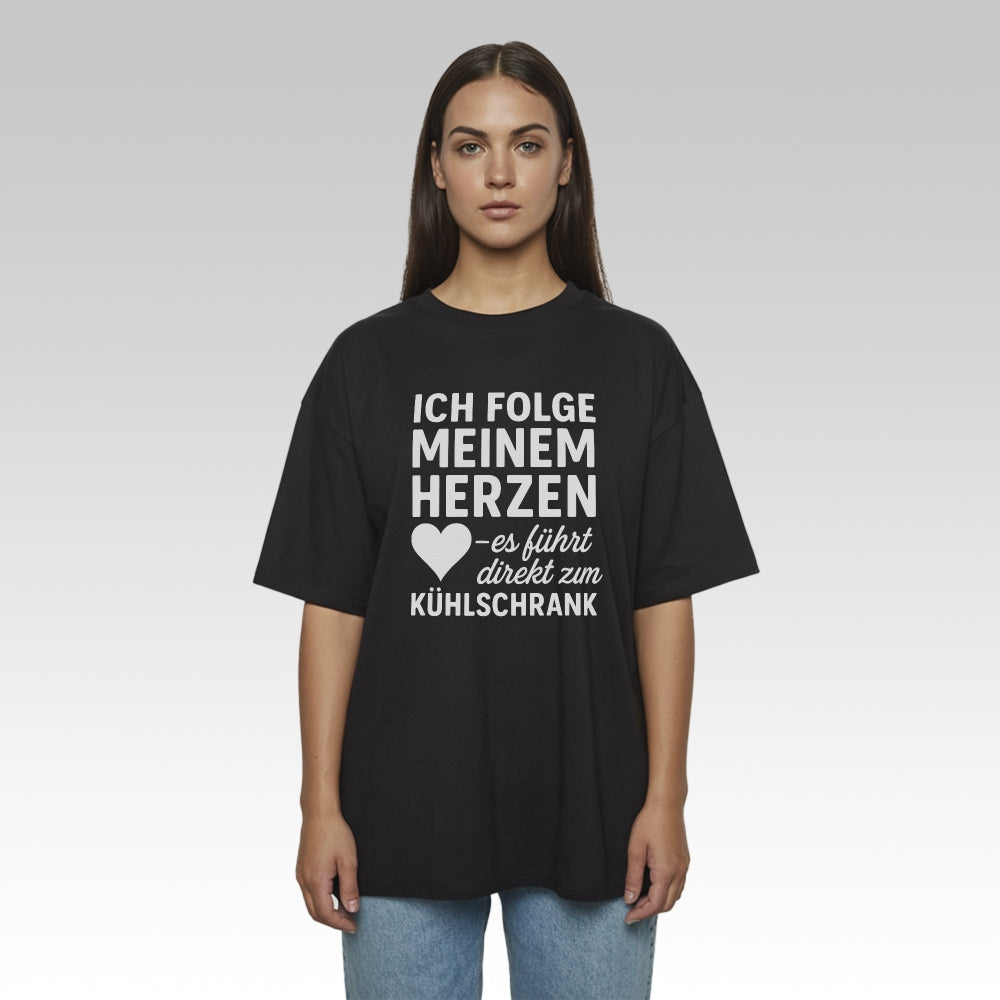 FOLGE DEINEM HERZEN - Oversize T-Shirt