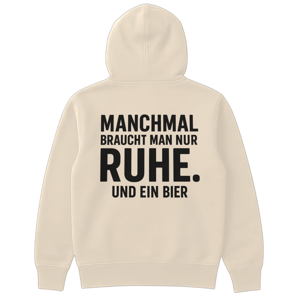 RUHE - Oversize Zipper Hoodie