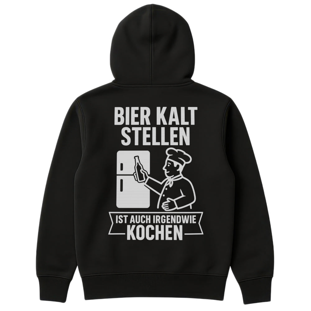 IRGENDWIE KOCHEN - Oversize Zipper Hoodie