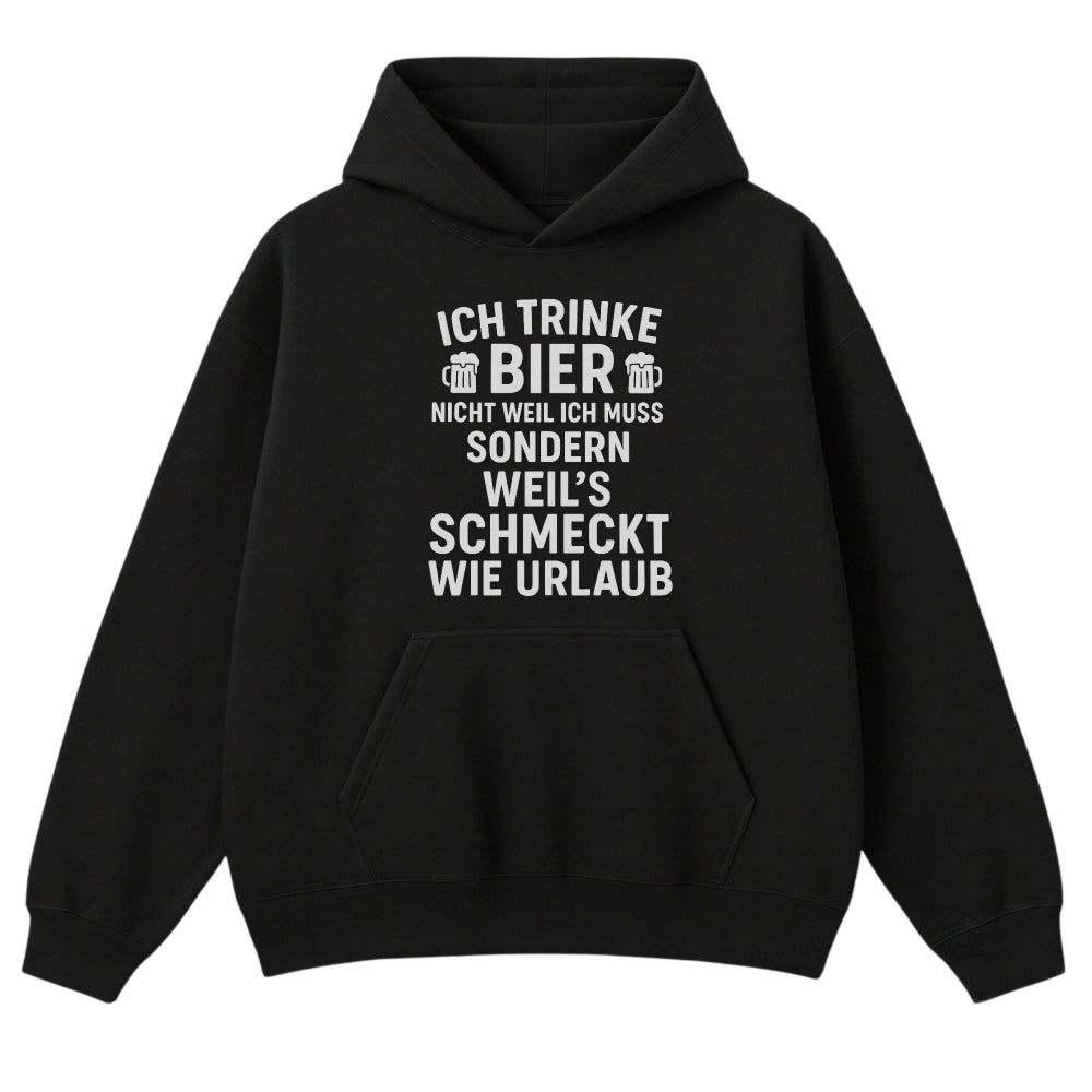 Schmeckt wie Urlaub - Oversize Hoodie