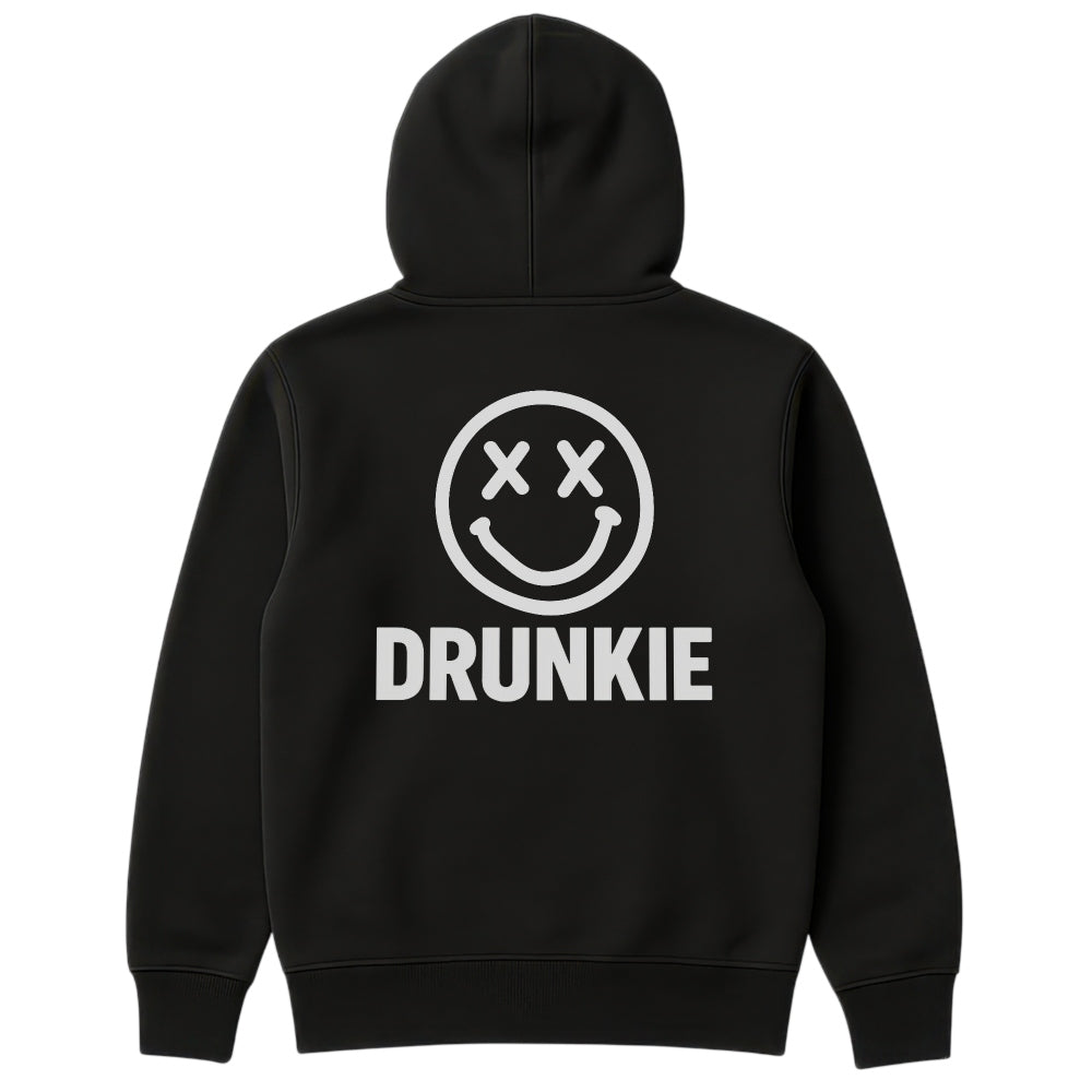 DRUNKIE FACE - Oversize Zipper Hoodie