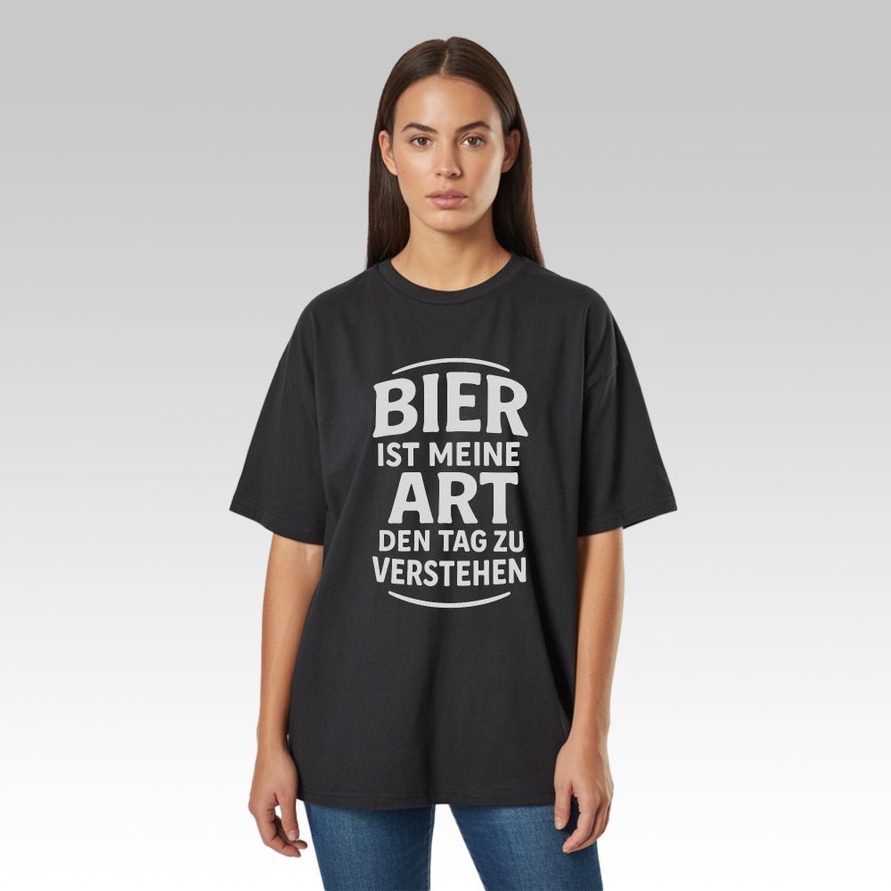 DEN TAG VERSTEHEN - Oversize T-Shirt