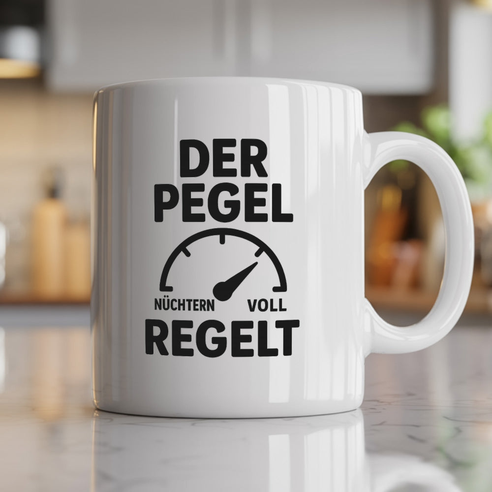 DER PEGEL REGELT - Tasse