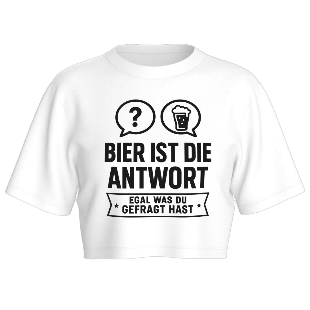 SELBE ANTWORT - Oversize Crop-Top