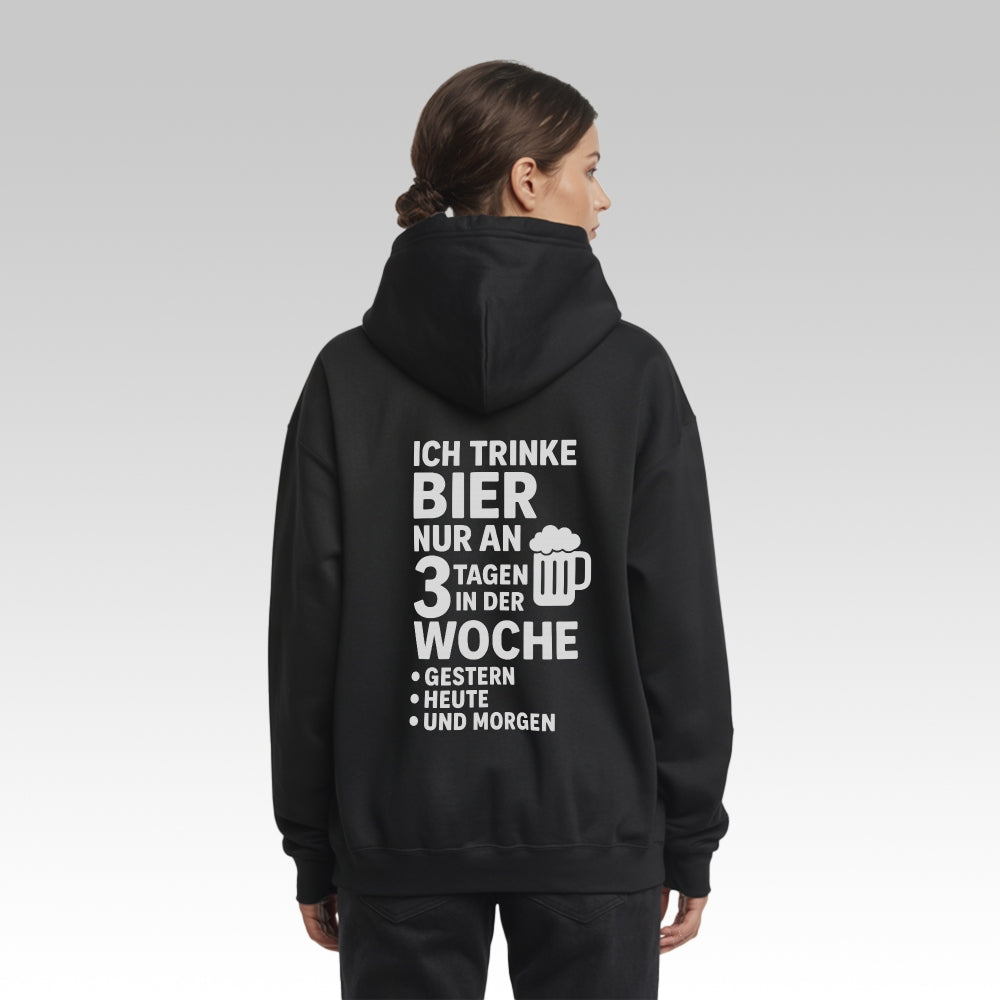 DREI TAGE - Oversize Zipper Hoodie