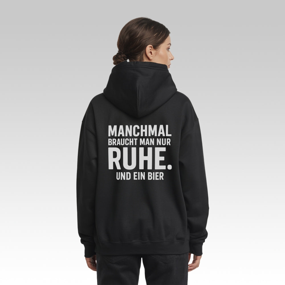 RUHE - Oversize Zipper Hoodie